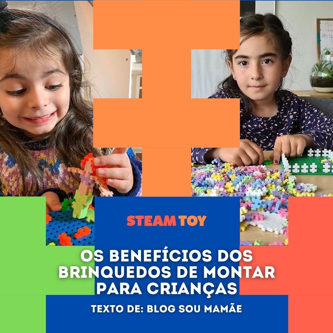 Os benefícios dos brinquedos de montar para crianças