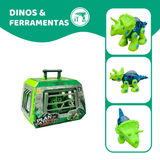 KIT - 2 Dinos in Cage