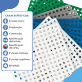 PlusPlus 2 Baseplate Cinza e azul