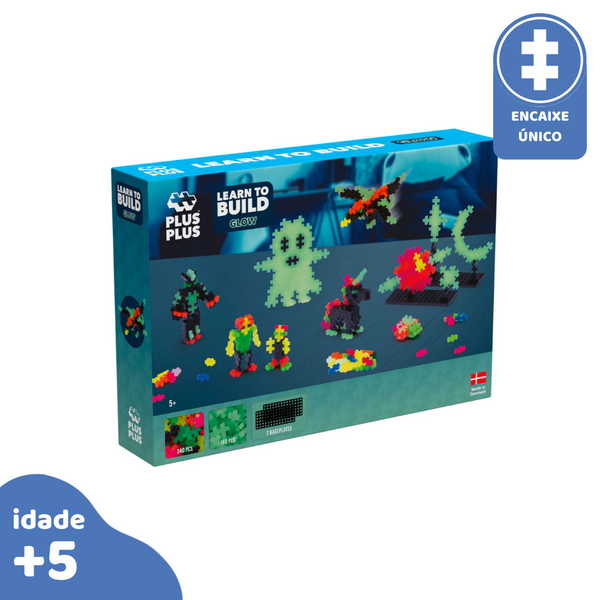 PlusPlus LTB 500 pcs Brilha no Escuro