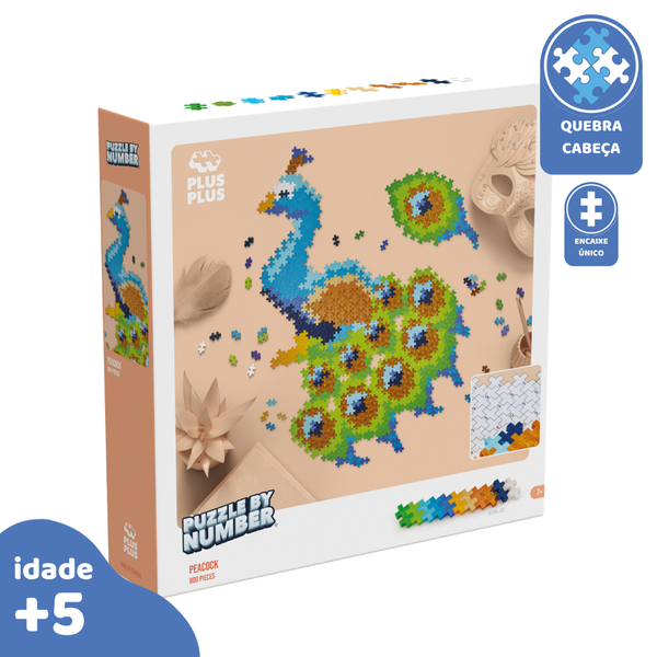 PlusPlus PBN Pavão 800 pcs