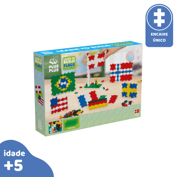 PlusPlus LTB 700 pcs Bandeiras do Mundo