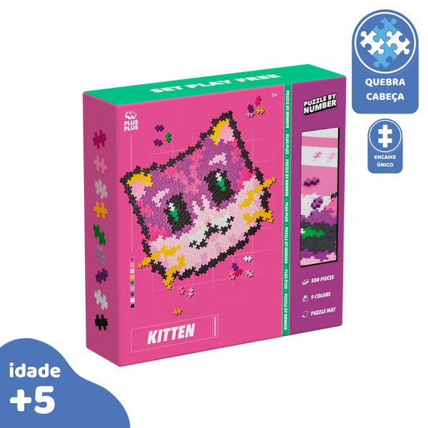 PlusPlus PBN 500pcs Gatinho
