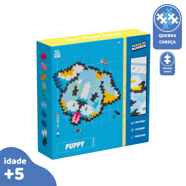 PlusPlus PBN 500pcs Cachorro
