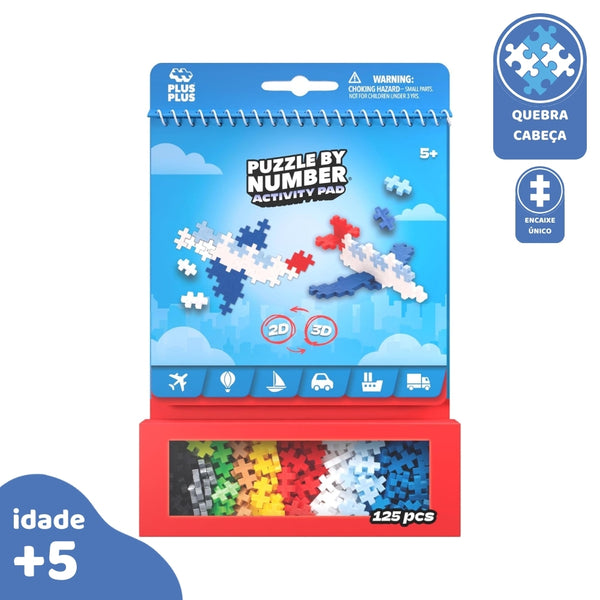PlusPlus Activity Pad 125pcs Avião