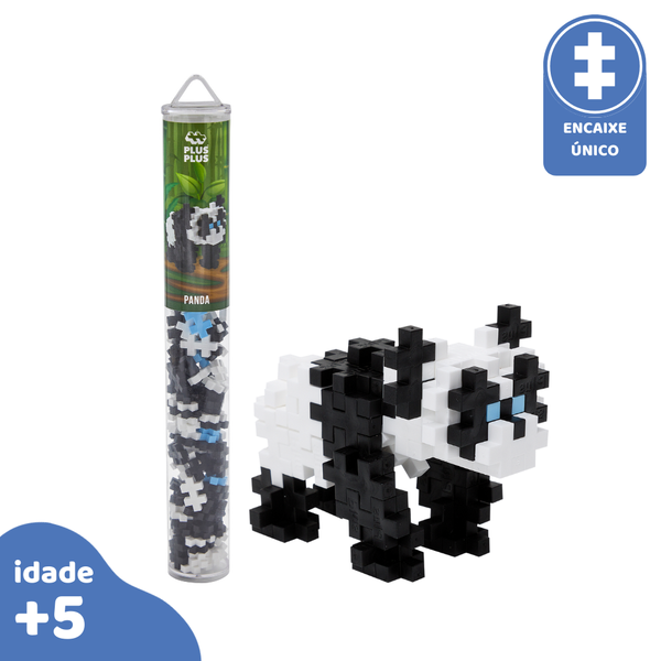 PlusPlus Tubo 100 peças Panda