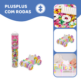 PlusPlus Tubo Go! 200pcs Cars Candy