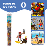 PlusPlus Tubo 100pcs Pirata