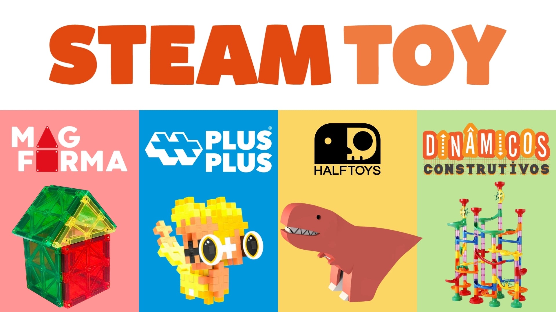 SteamToy — Brinquedos STEAM para Crianças de 1 a 14 Anos – Steamtoy