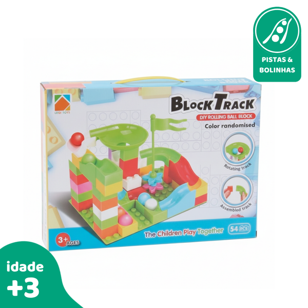 Block Track Slide 54pcs