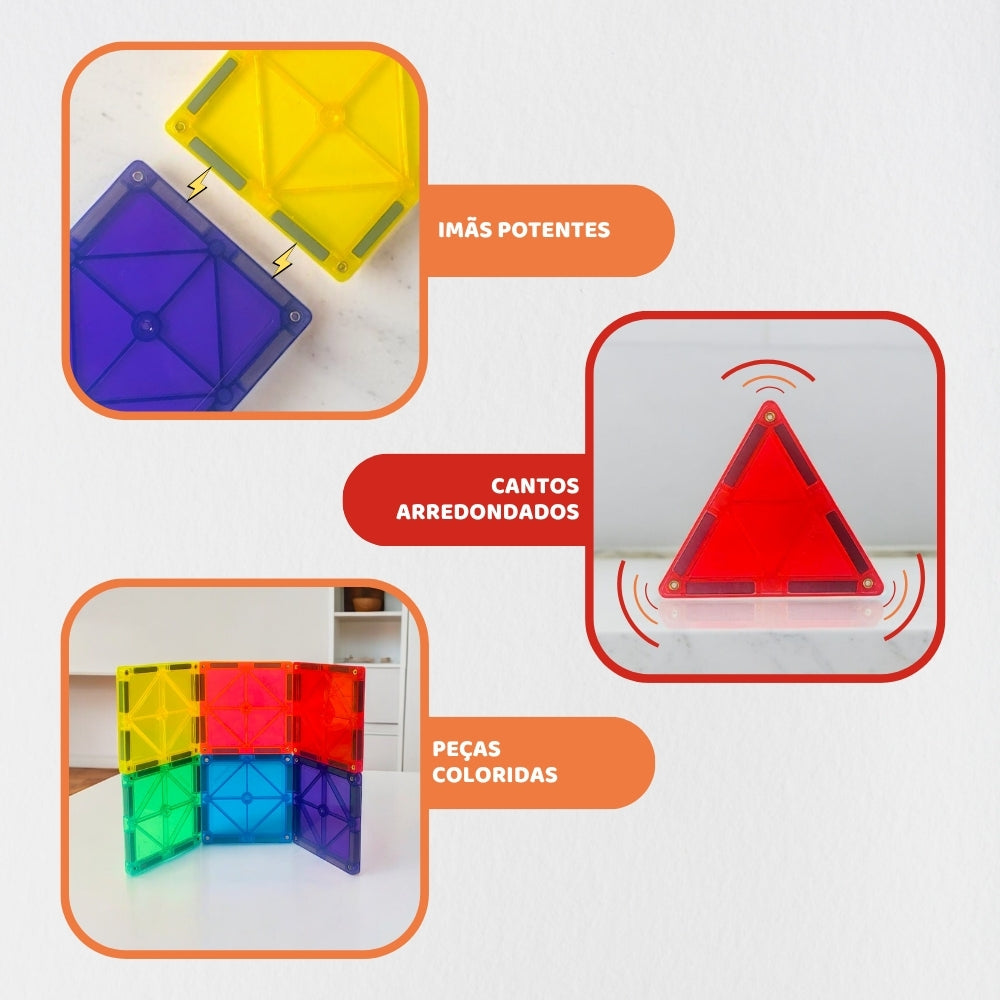 MagForma Blocos Magnéticos 14 peças