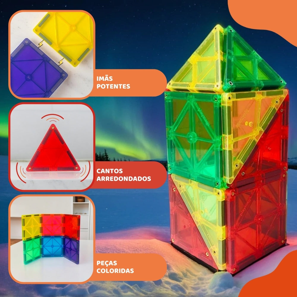 MagForma Blocos Magnéticos 14 peças
