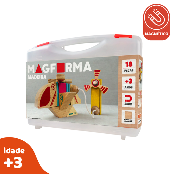 MagForma Madeira 18pcs Helicóptero