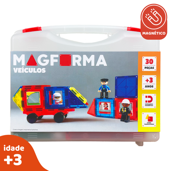 MagForma Veículos 30pcs