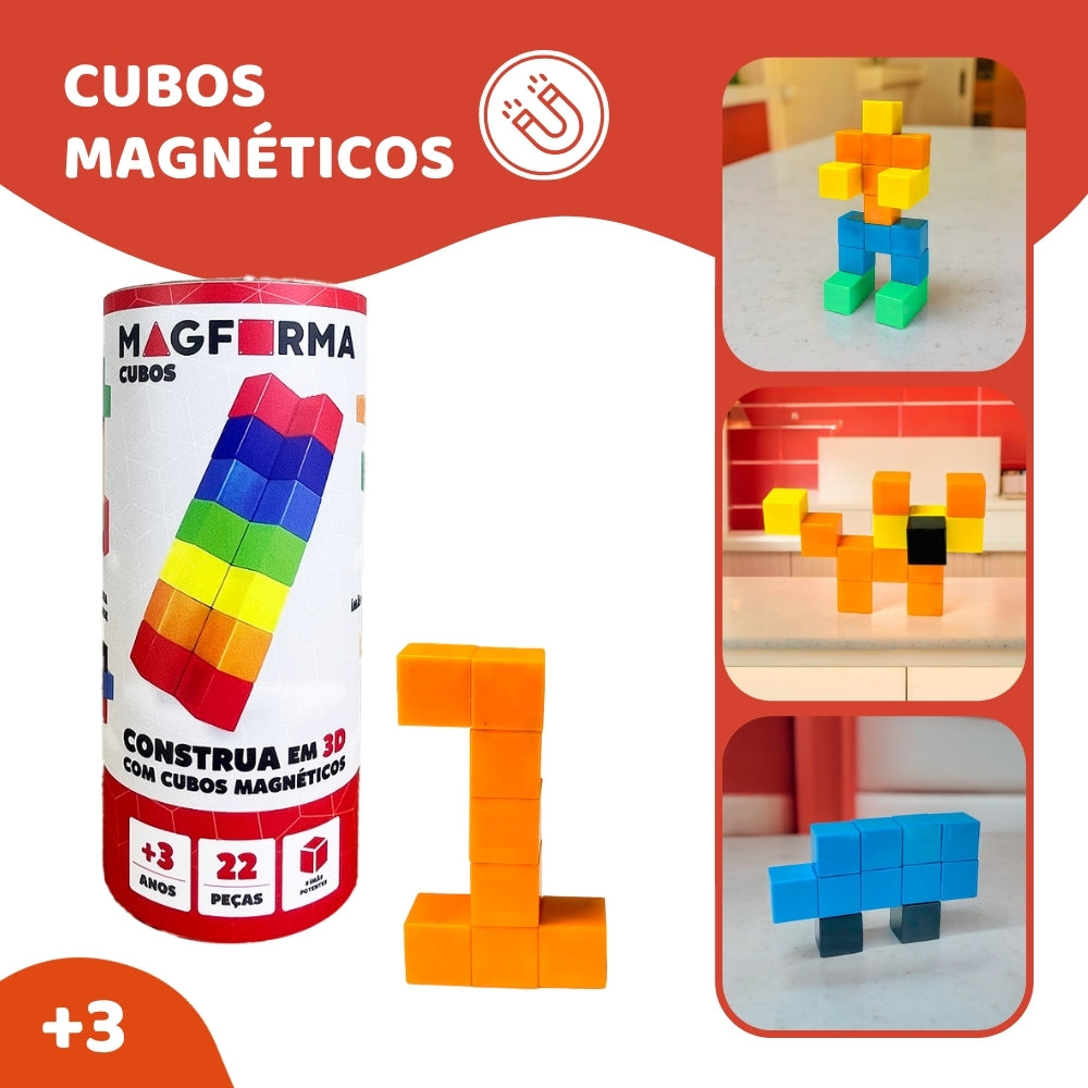 MagForma Cubos 22 peças