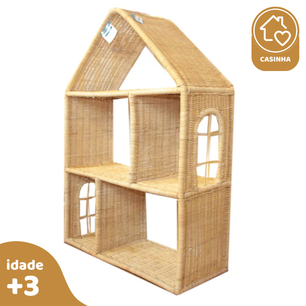 Kit Casa de Boneca, de Rattan