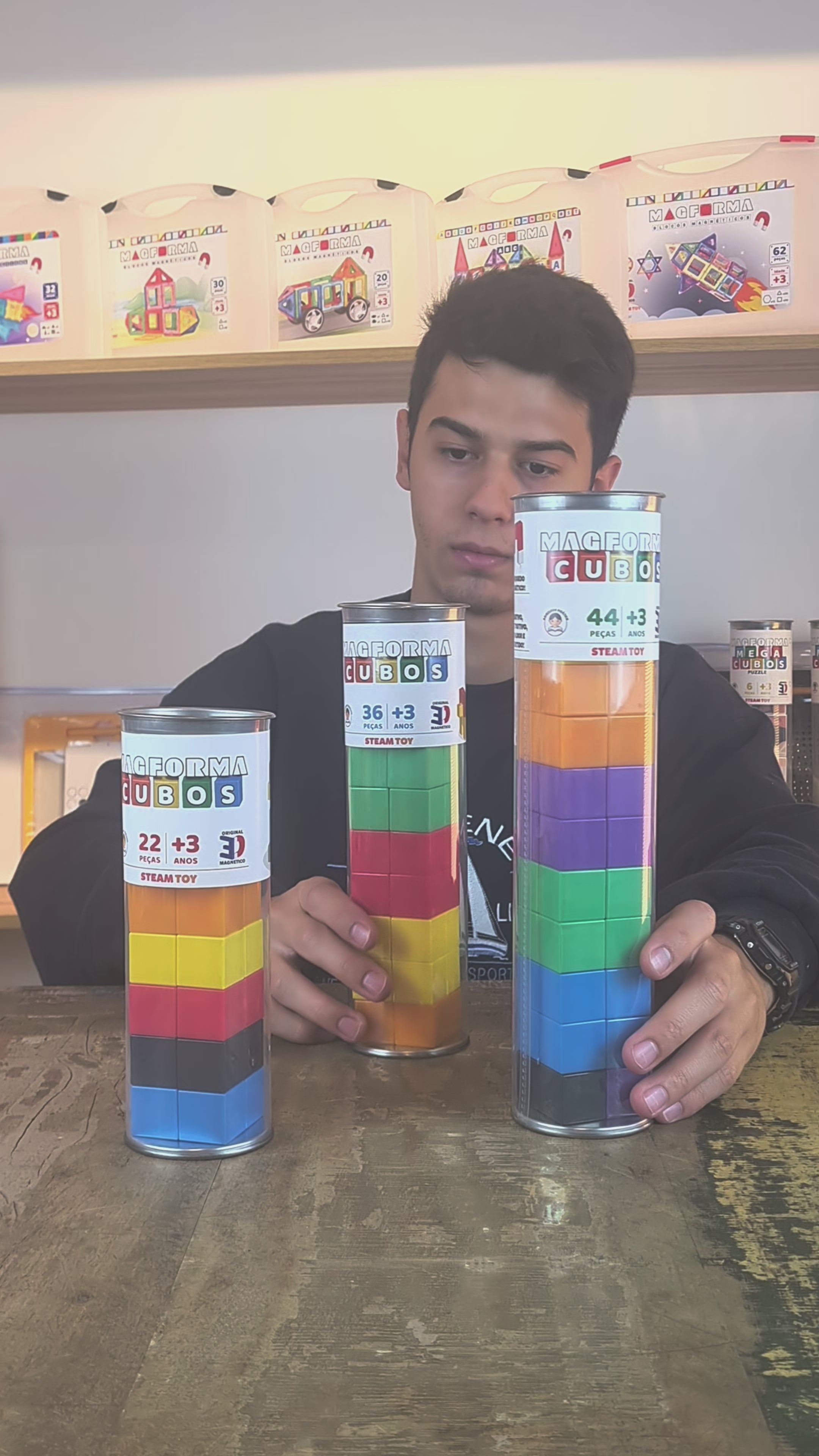 MagForma Cubos 22 peças